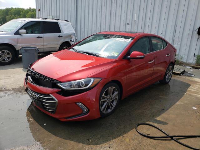 HYUNDAI ELANTRA SE 2017 5npd84lf4hh015844