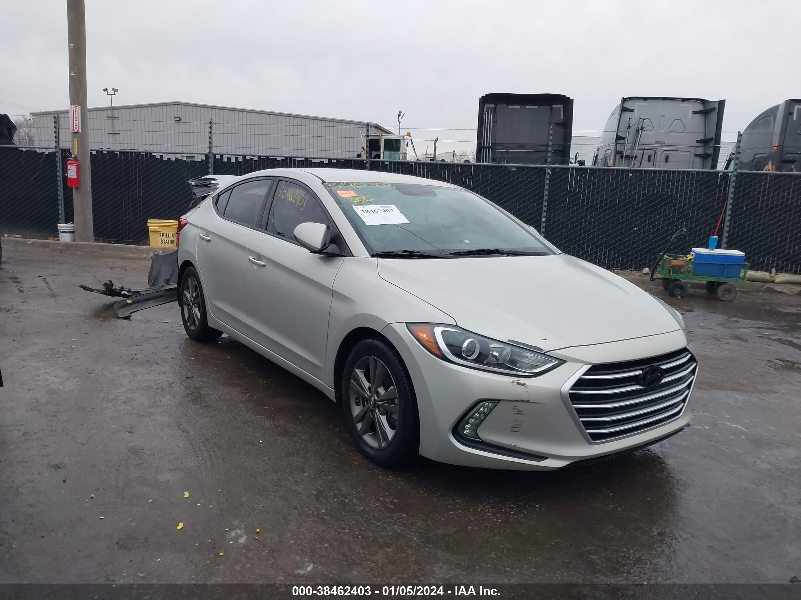 HYUNDAI ELANTRA 2017 5npd84lf4hh017030