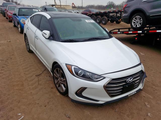 HYUNDAI ELANTRA SE 2017 5npd84lf4hh022258