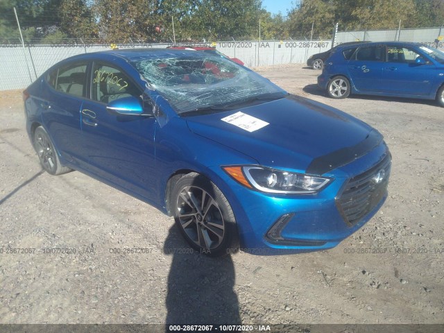 HYUNDAI ELANTRA 2017 5npd84lf4hh024432