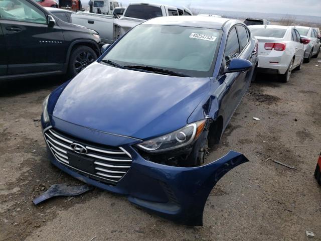 HYUNDAI ELANTRA SE 2017 5npd84lf4hh043174