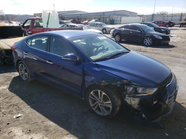 HYUNDAI ELANTRA SE 2017 5npd84lf4hh165436