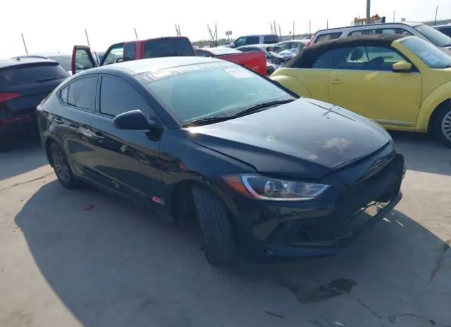 HYUNDAI ELANTRA 2018 5npd84lf4jh227049