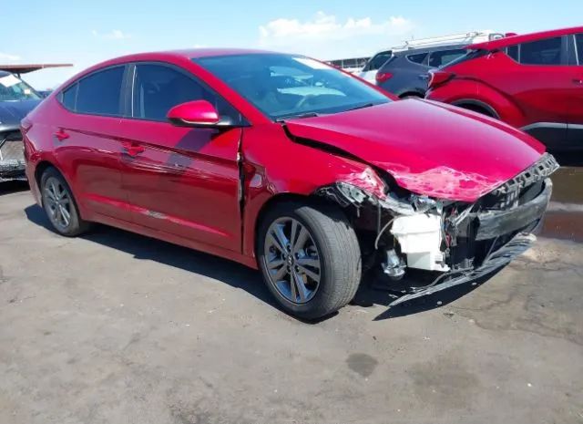 HYUNDAI ELANTRA 2018 5npd84lf4jh233272