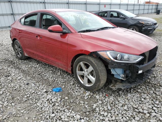 HYUNDAI ELANTRA SE 2018 5npd84lf4jh240545