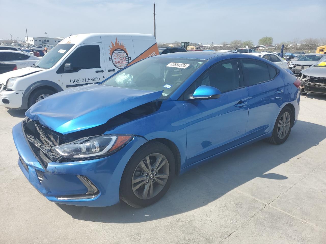 HYUNDAI ELANTRA 2018 5npd84lf4jh275442