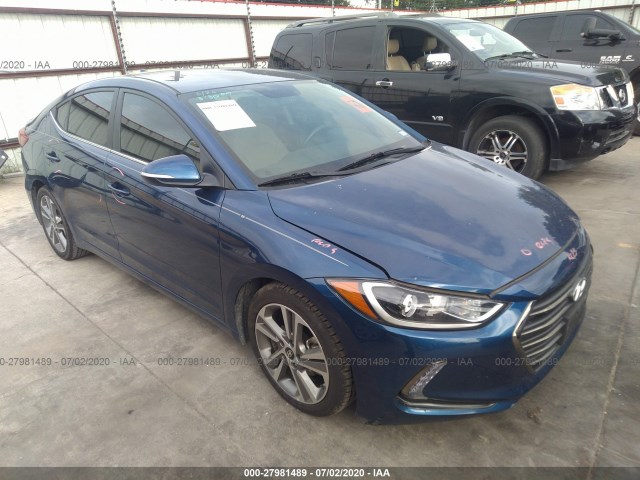 HYUNDAI ELANTRA 2018 5npd84lf4jh279894