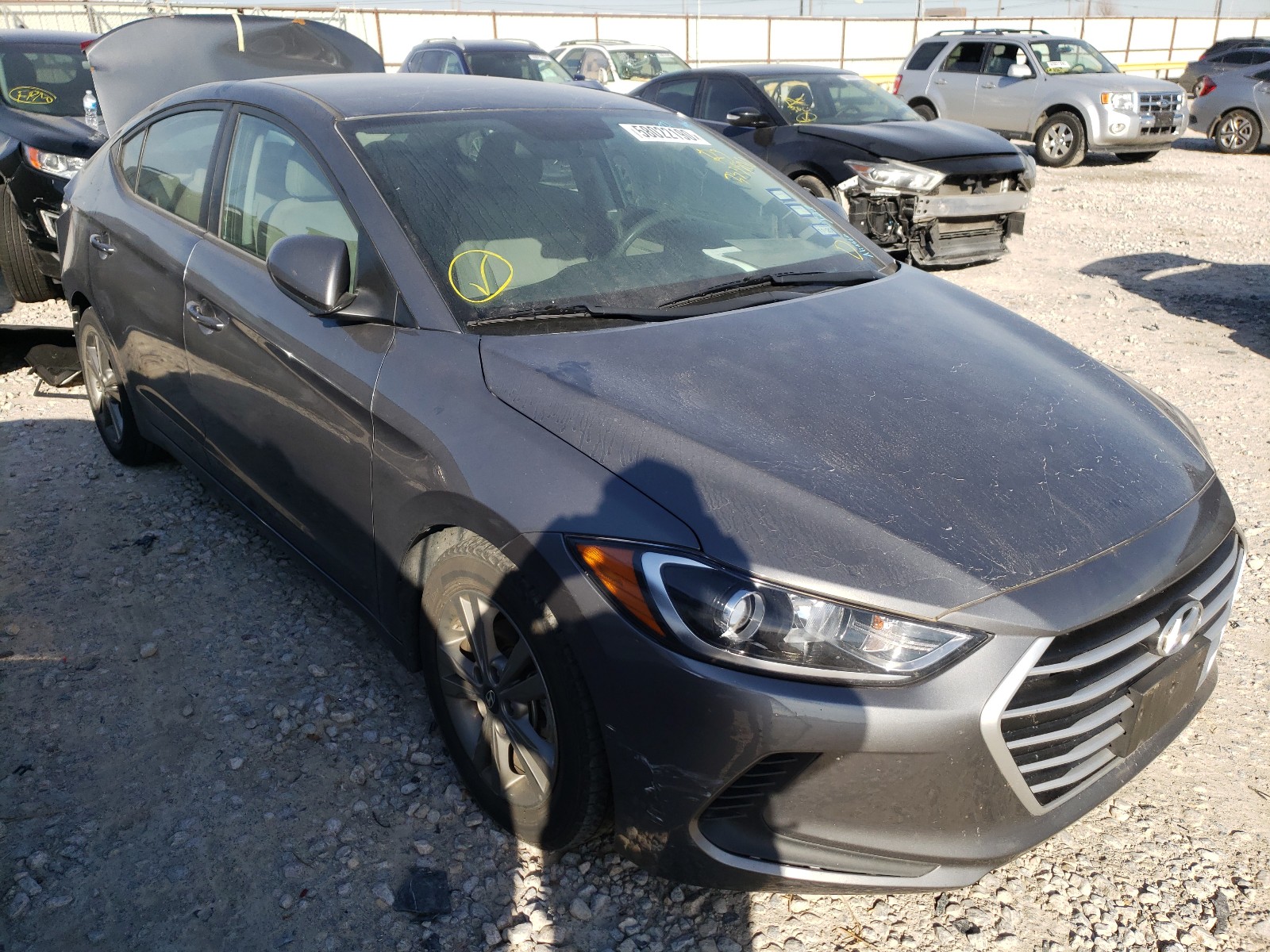 HYUNDAI ELANTRA SE 2018 5npd84lf4jh337700