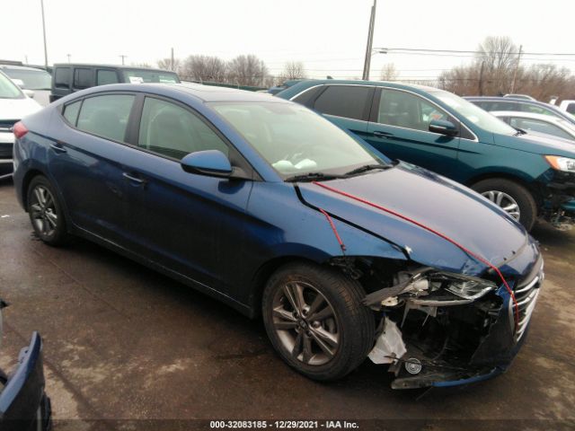 HYUNDAI ELANTRA 2018 5npd84lf4jh347529