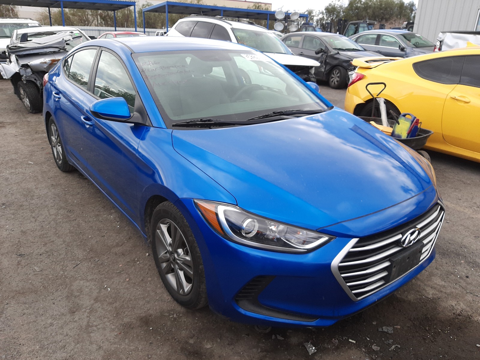 HYUNDAI ELANTRA SE 2018 5npd84lf4jh351581