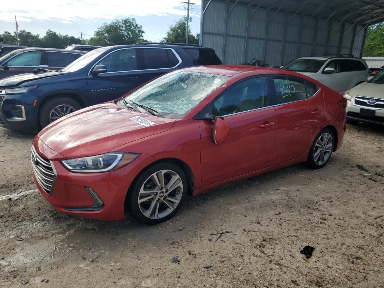 HYUNDAI ELANTRA 2018 5npd84lf4jh358790