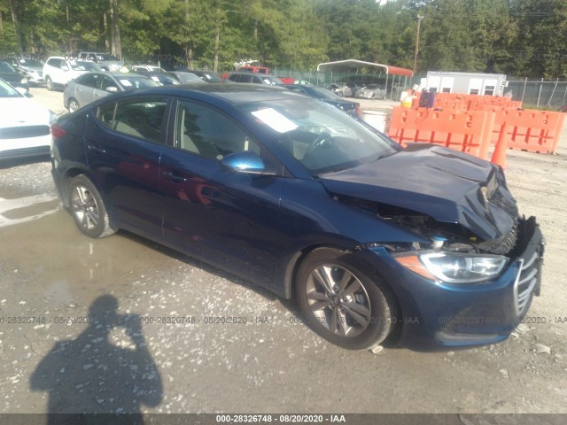 HYUNDAI ELANTRA 2018 5npd84lf4jh380417