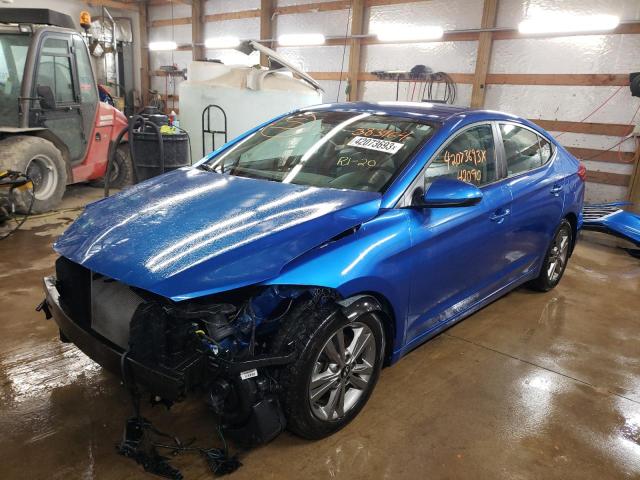 HYUNDAI ELANTRA SE 2018 5npd84lf4jh383964