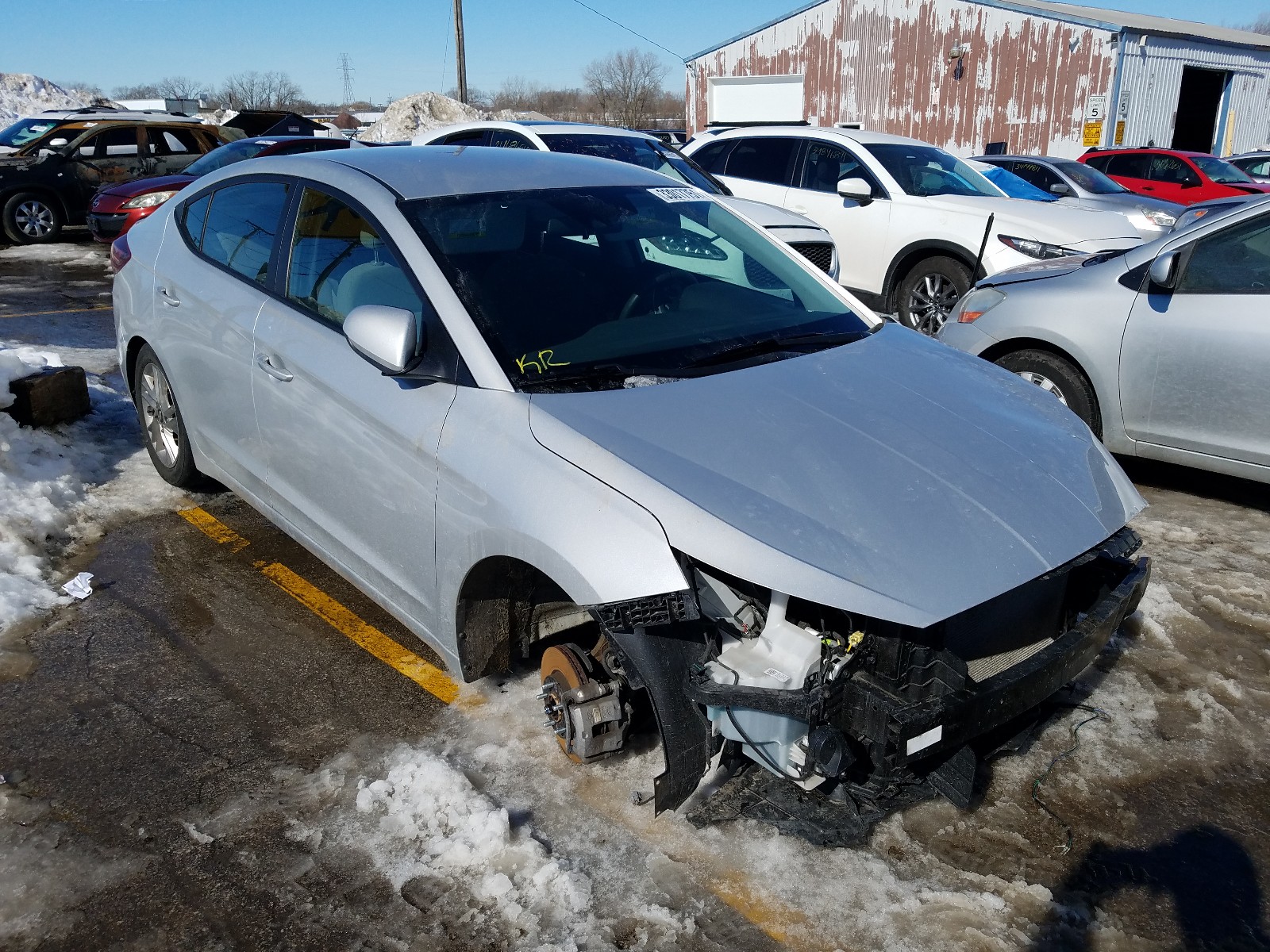 HYUNDAI ELANTRA SE 2019 5npd84lf4kh431996