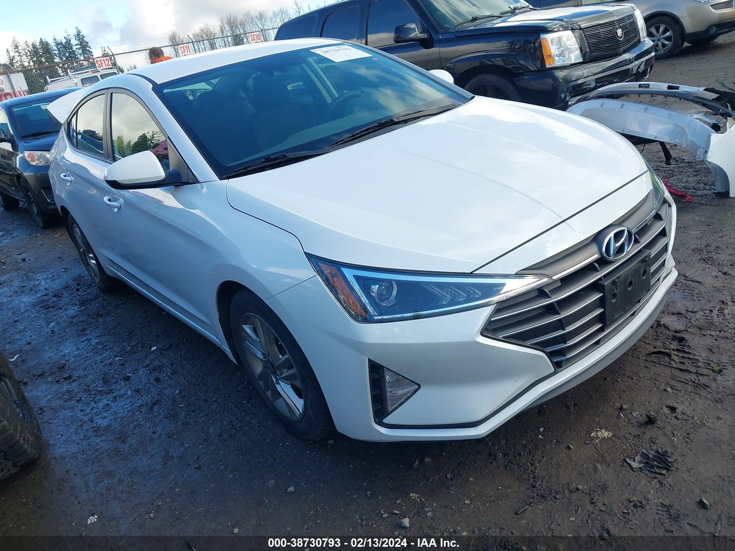 HYUNDAI ELANTRA 2019 5npd84lf4kh463637