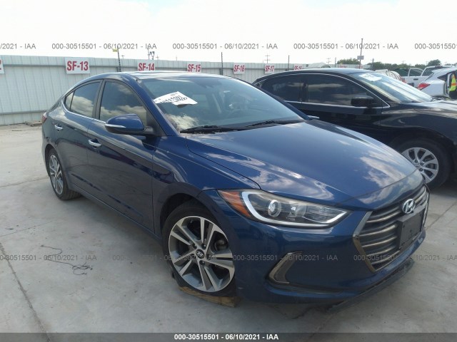 HYUNDAI ELANTRA 2017 5npd84lf5hh012788