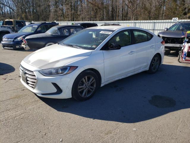 HYUNDAI ELANTRA SE 2017 5npd84lf5hh015349