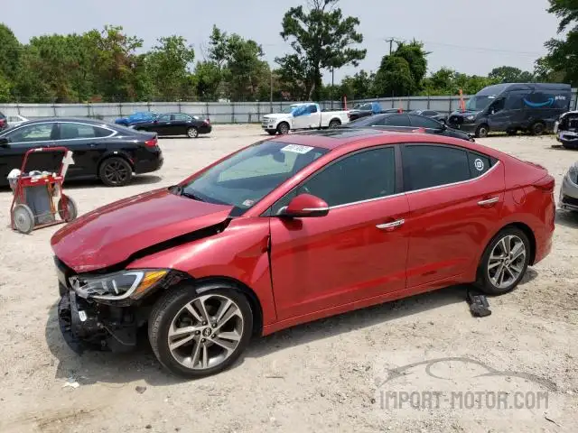 HYUNDAI ELANTRA 2017 5npd84lf5hh024651