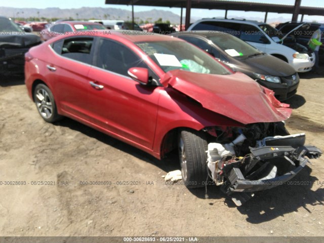 HYUNDAI ELANTRA 2017 5npd84lf5hh034497