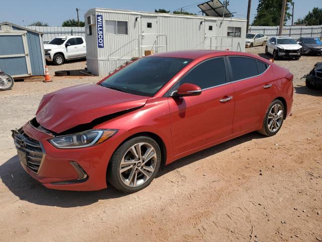 HYUNDAI ELANTRA SE 2017 5npd84lf5hh036170