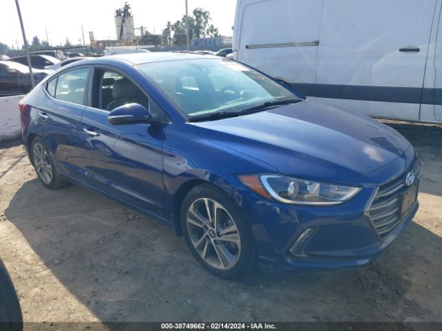 HYUNDAI ELANTRA 2017 5npd84lf5hh037092