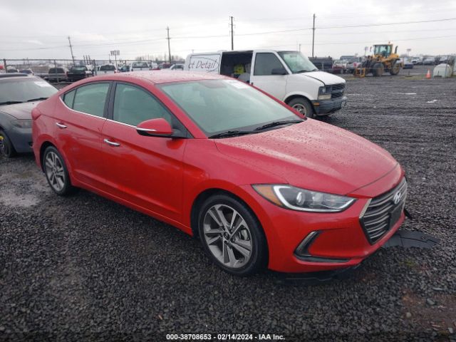 HYUNDAI ELANTRA 2017 5npd84lf5hh056449