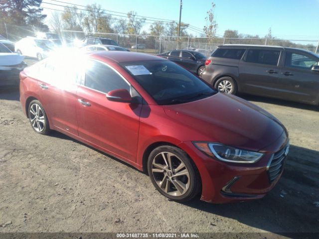 HYUNDAI ELANTRA 2017 5npd84lf5hh061666