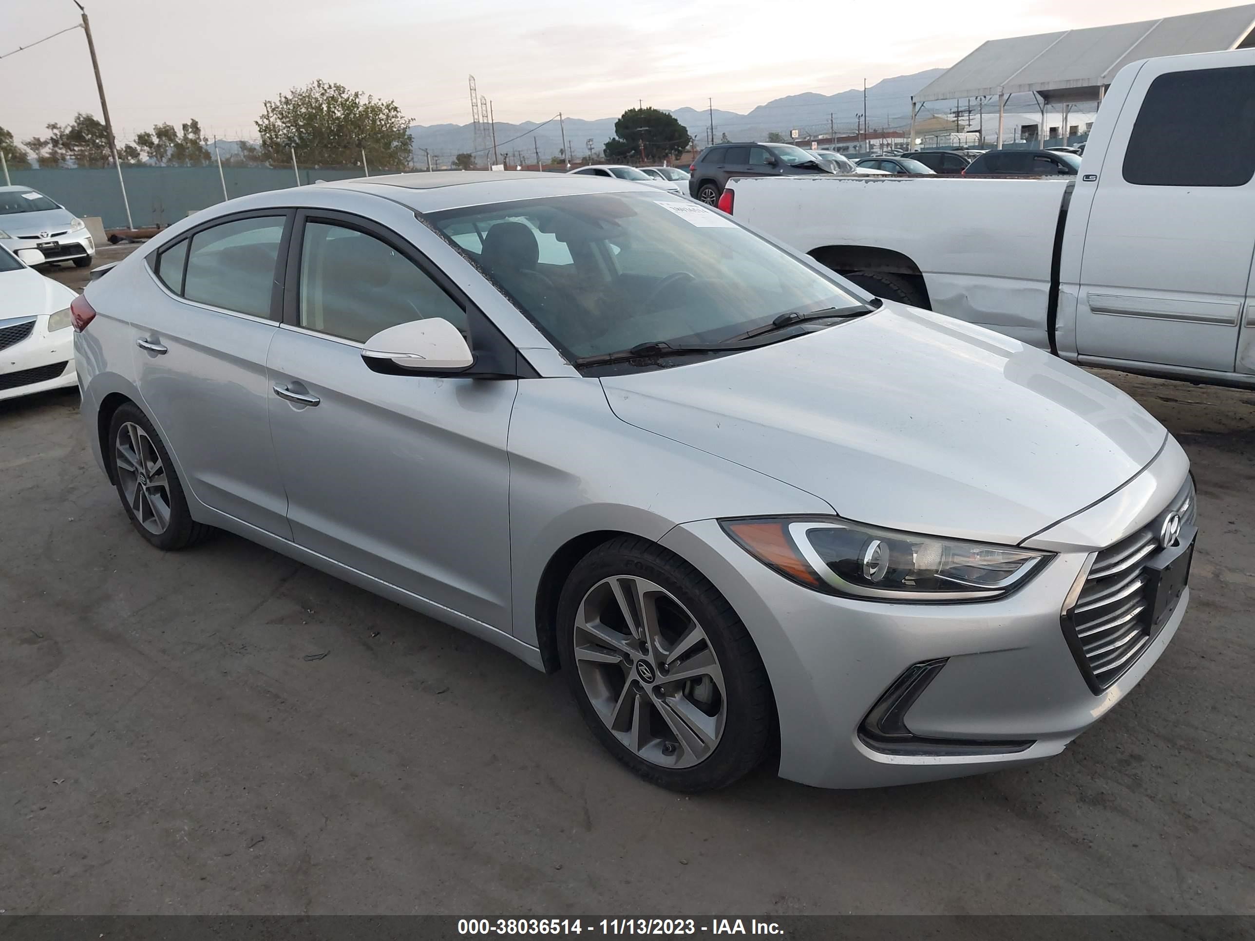 HYUNDAI ELANTRA 2017 5npd84lf5hh206320