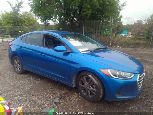 HYUNDAI ELANTRA 2018 5npd84lf5jh219557