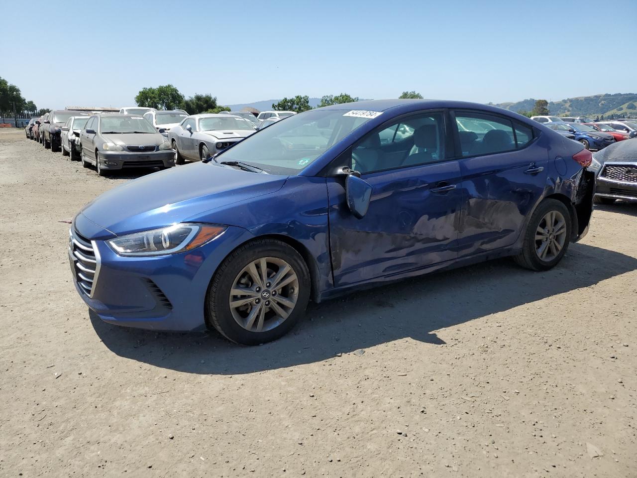 HYUNDAI ELANTRA 2018 5npd84lf5jh221390