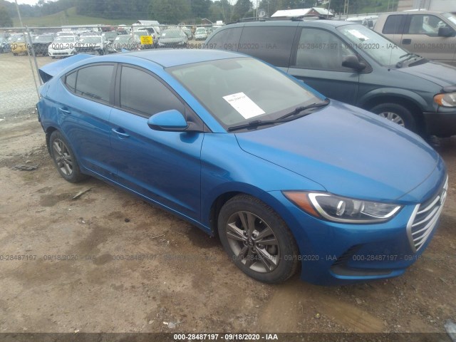 HYUNDAI ELANTRA 2018 5npd84lf5jh228128