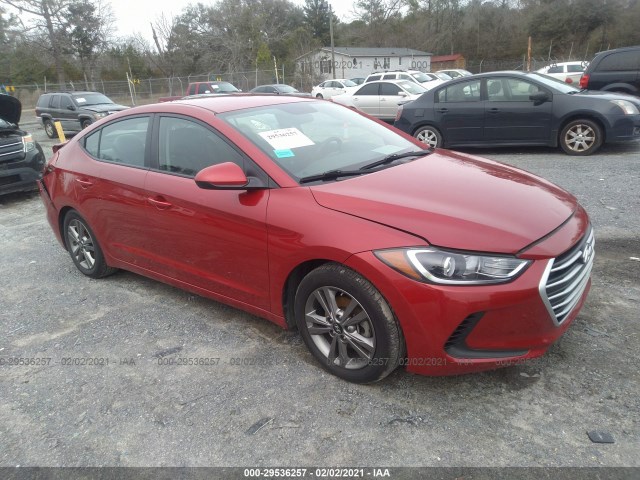 HYUNDAI ELANTRA 2018 5npd84lf5jh229487