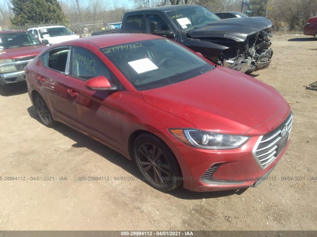 HYUNDAI ELANTRA 2018 5npd84lf5jh242174