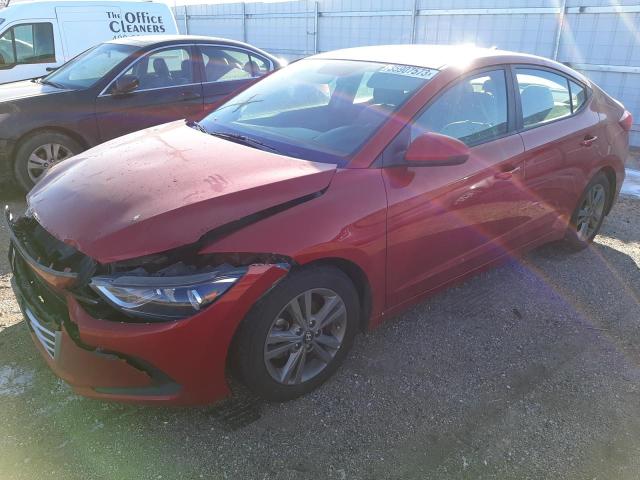 HYUNDAI ELANTRA SE 2018 5npd84lf5jh256415