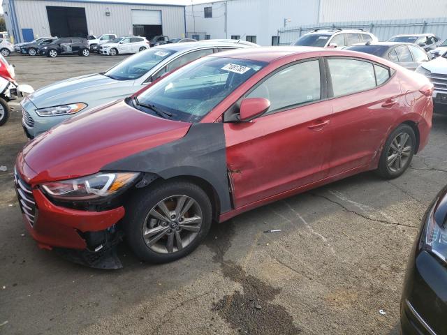 HYUNDAI ELANTRA SE 2018 5npd84lf5jh269228