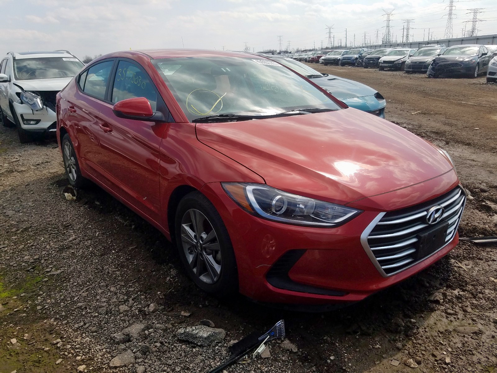 HYUNDAI ELANTRA SE 2018 5npd84lf5jh308061