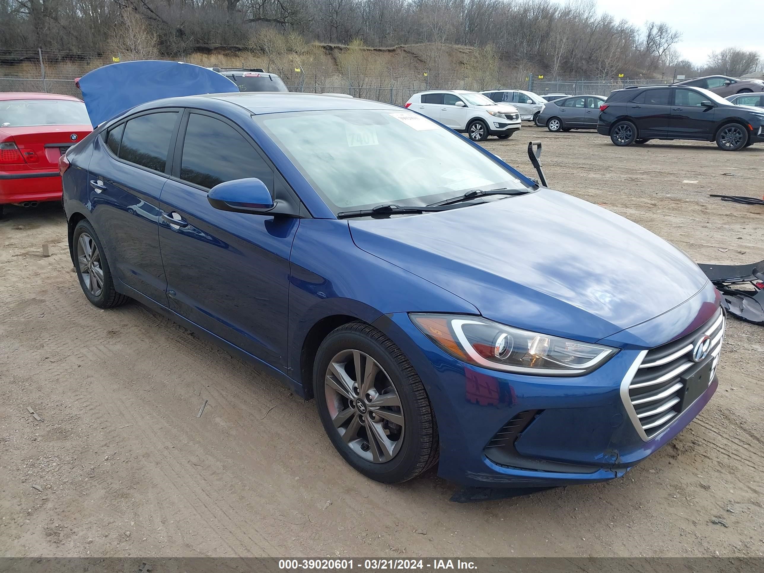 HYUNDAI ELANTRA 2018 5npd84lf5jh337320