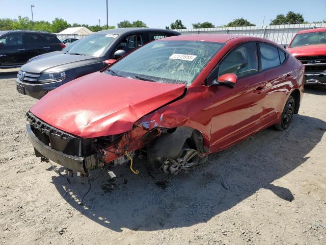 HYUNDAI ELANTRA SE 2018 5npd84lf5jh348429