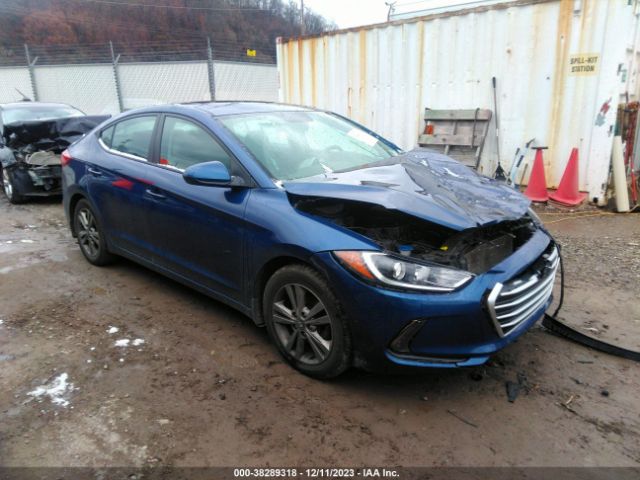 HYUNDAI ELANTRA 2018 5npd84lf5jh350388