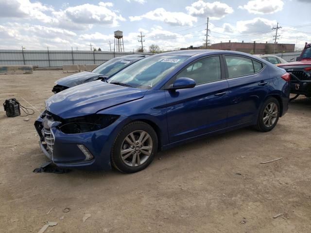 HYUNDAI ELANTRA 2018 5npd84lf5jh362587