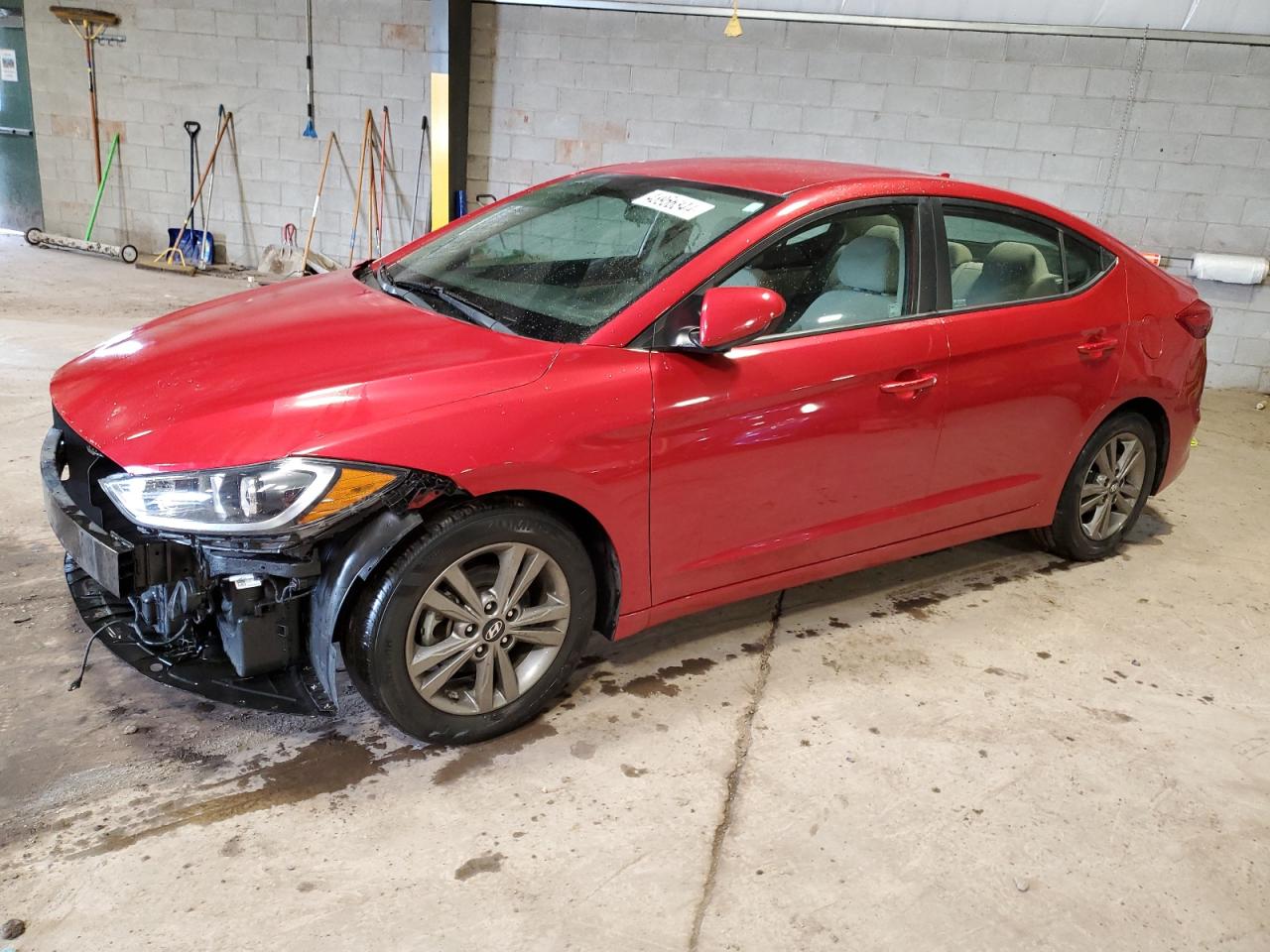 HYUNDAI ELANTRA 2018 5npd84lf5jh394312