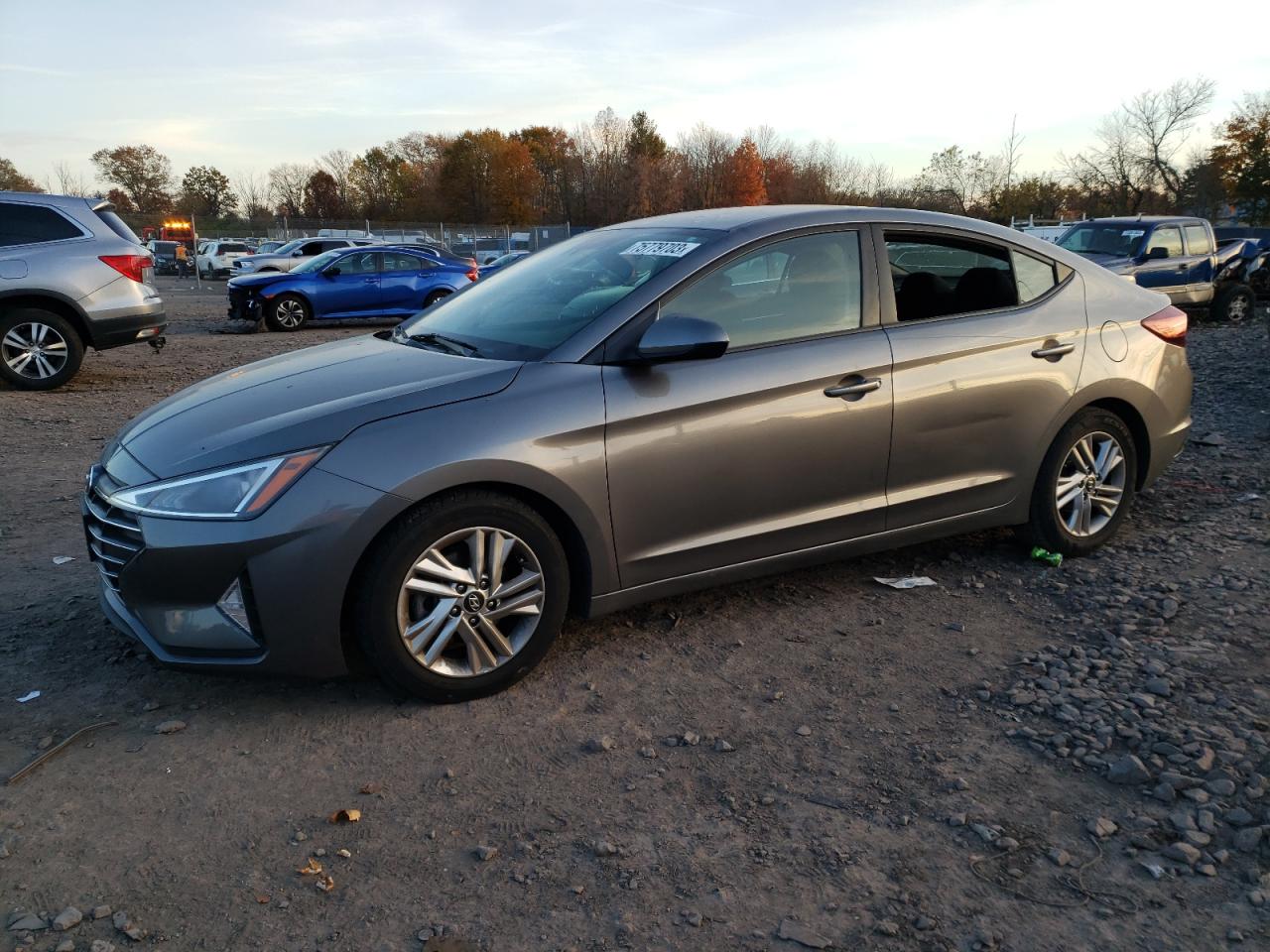 HYUNDAI ELANTRA 2019 5npd84lf5kh405178