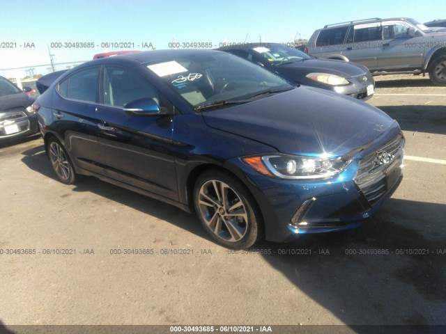 HYUNDAI ELANTRA 2017 5npd84lf6hh013450