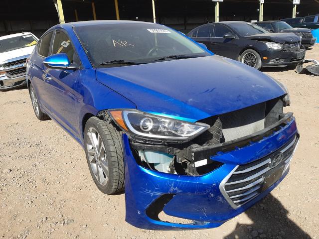 HYUNDAI ELANTRA SE 2017 5npd84lf6hh014310