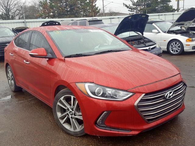 HYUNDAI ELANTRA SE 2017 5npd84lf6hh028708