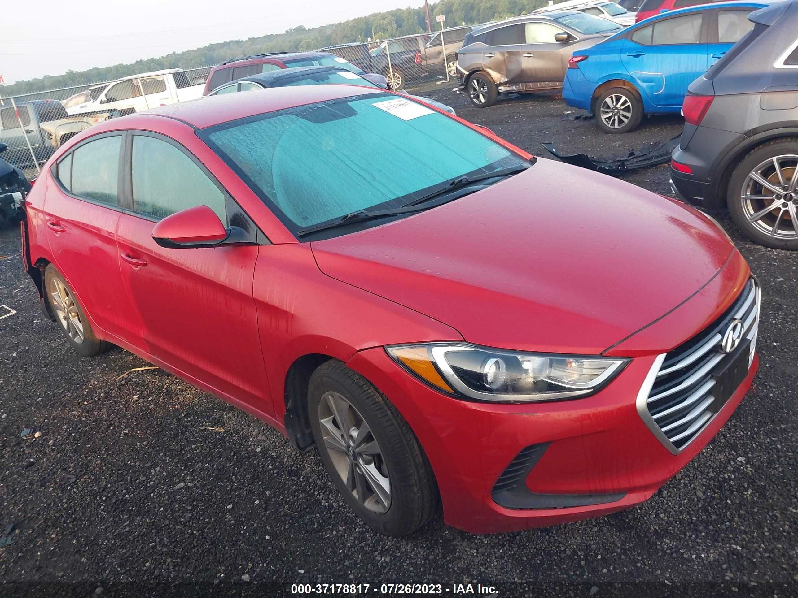 HYUNDAI ELANTRA 2017 5npd84lf6hh059392