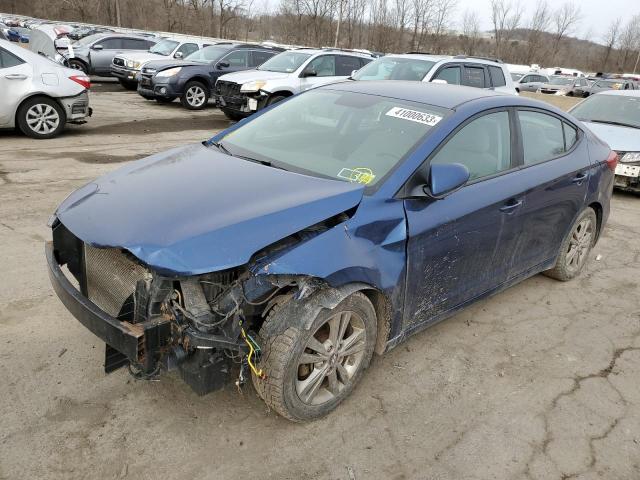 HYUNDAI ELANTRA SE 2017 5npd84lf6hh177216