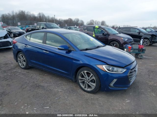 HYUNDAI ELANTRA 2017 5npd84lf6hh179385