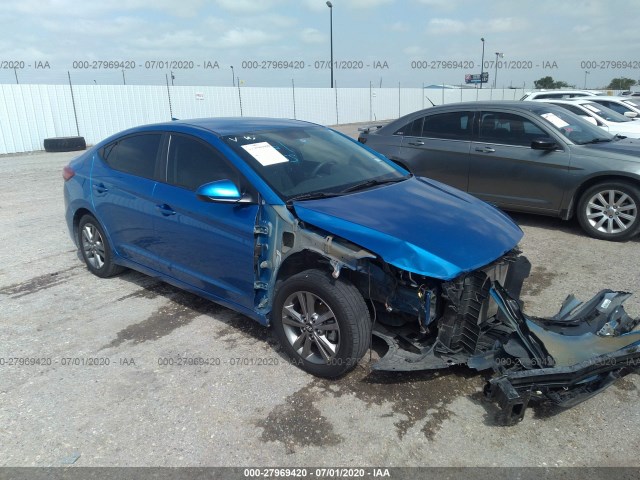 HYUNDAI ELANTRA 2018 5npd84lf6jh214562