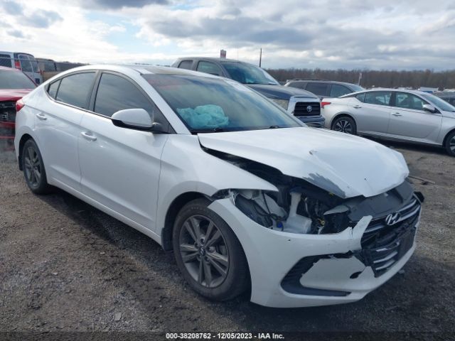 HYUNDAI ELANTRA 2018 5npd84lf6jh219129